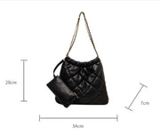 Women's Fashion Personality Versatile Bucket Bag