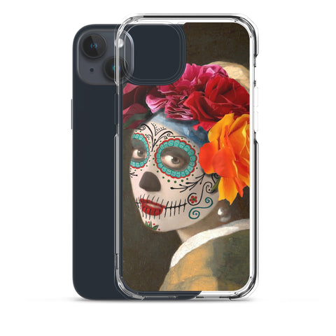 Carina with a pearl earring Case for iPhone®