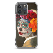Catrina with a pearl earring Clear Case for iPhone®