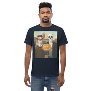 American gothic Day of the dead unisex classic tee