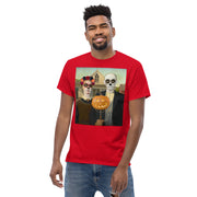 American gothic Day of the dead unisex classic tee